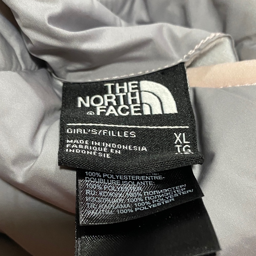 The North Face Gray Jacket with Pink Lining - Picture 3 of 8